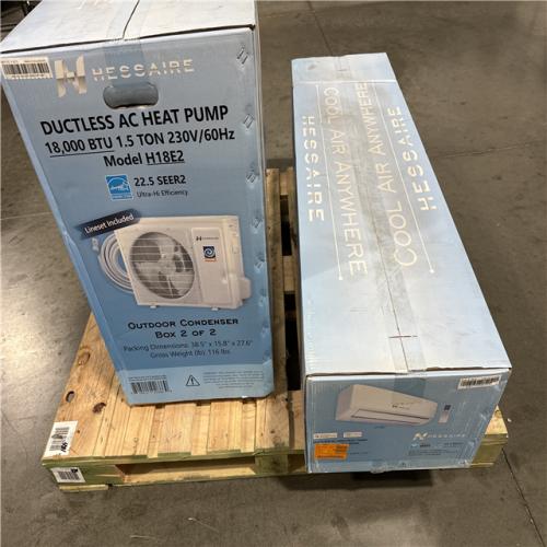 California AS-IS Hessaire Ductlesd Heat Pump & Air Conditioner