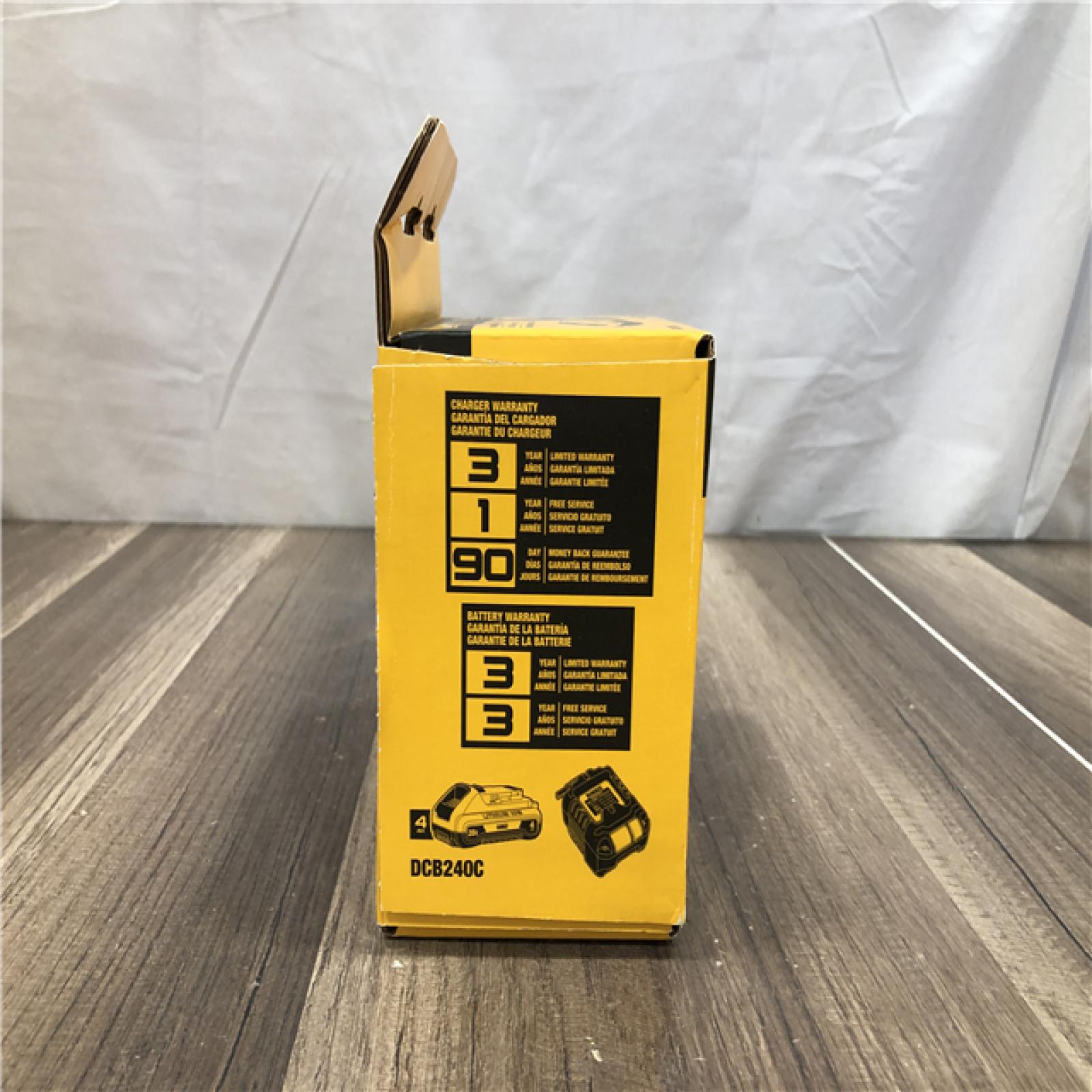NEW- DEWALT 20-Volt MAX Lithium-Ion 4.0Ah Battery with 12-Volt to 20-Volt MAX Charger