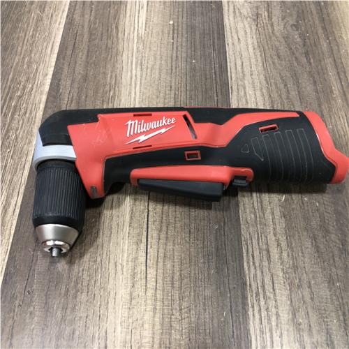 AS-IS Milwaukee M12 12-Volt Lithium-Ion Cordless 3/8 in. Right Angle Drill (Tool-Only)