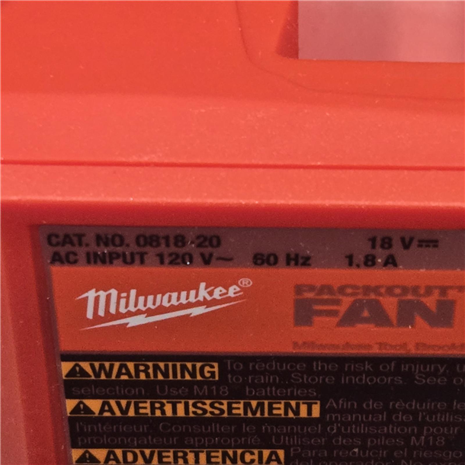 AS-IS Milwaukee M18 16 in. Personal Fan (Tool-Only)