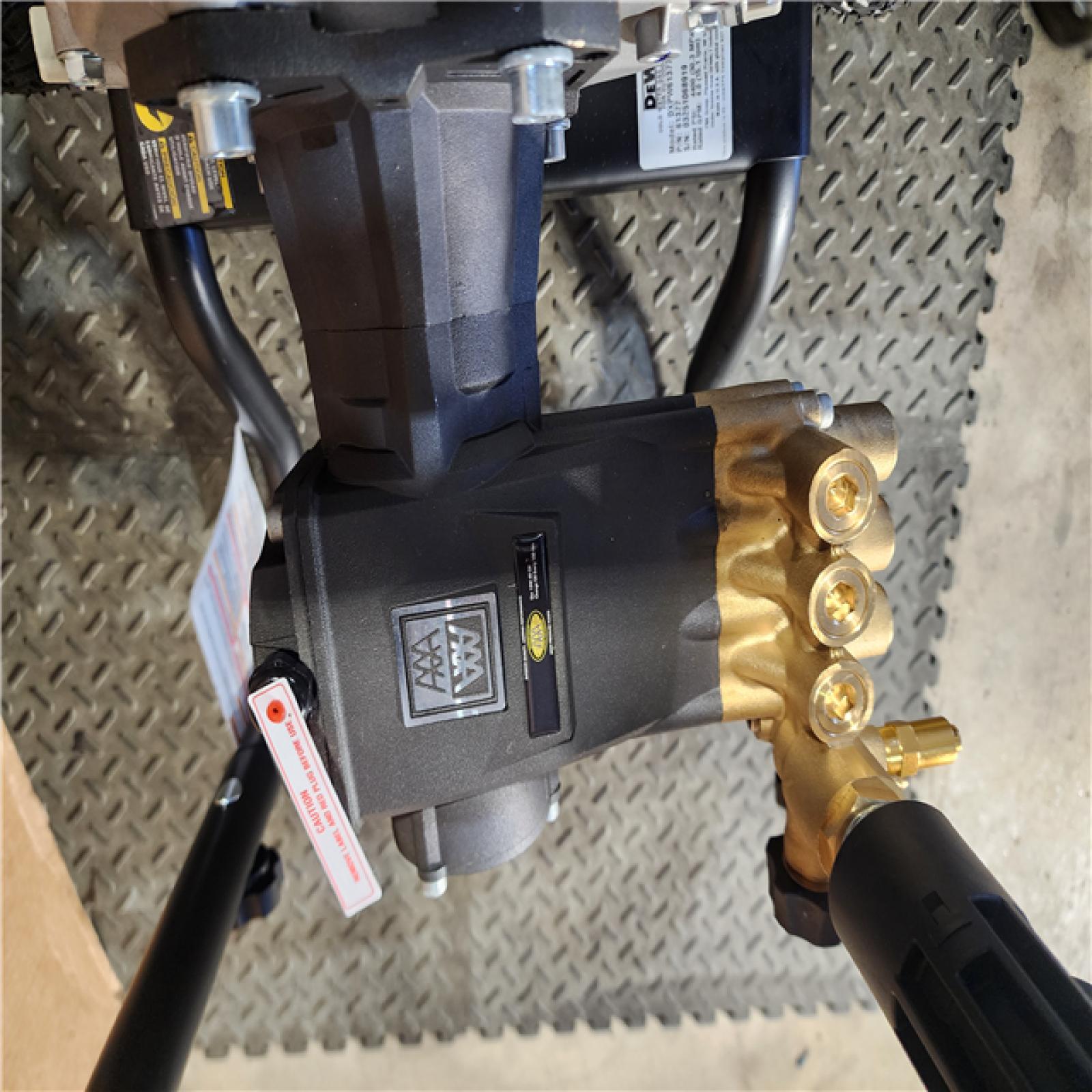 HOUSTON LOCATION - AS-IS (APPEARS LIKE NEW) DEWALT 4400 PSI 4.0 GPM Cold Water Gas Pressure Washer