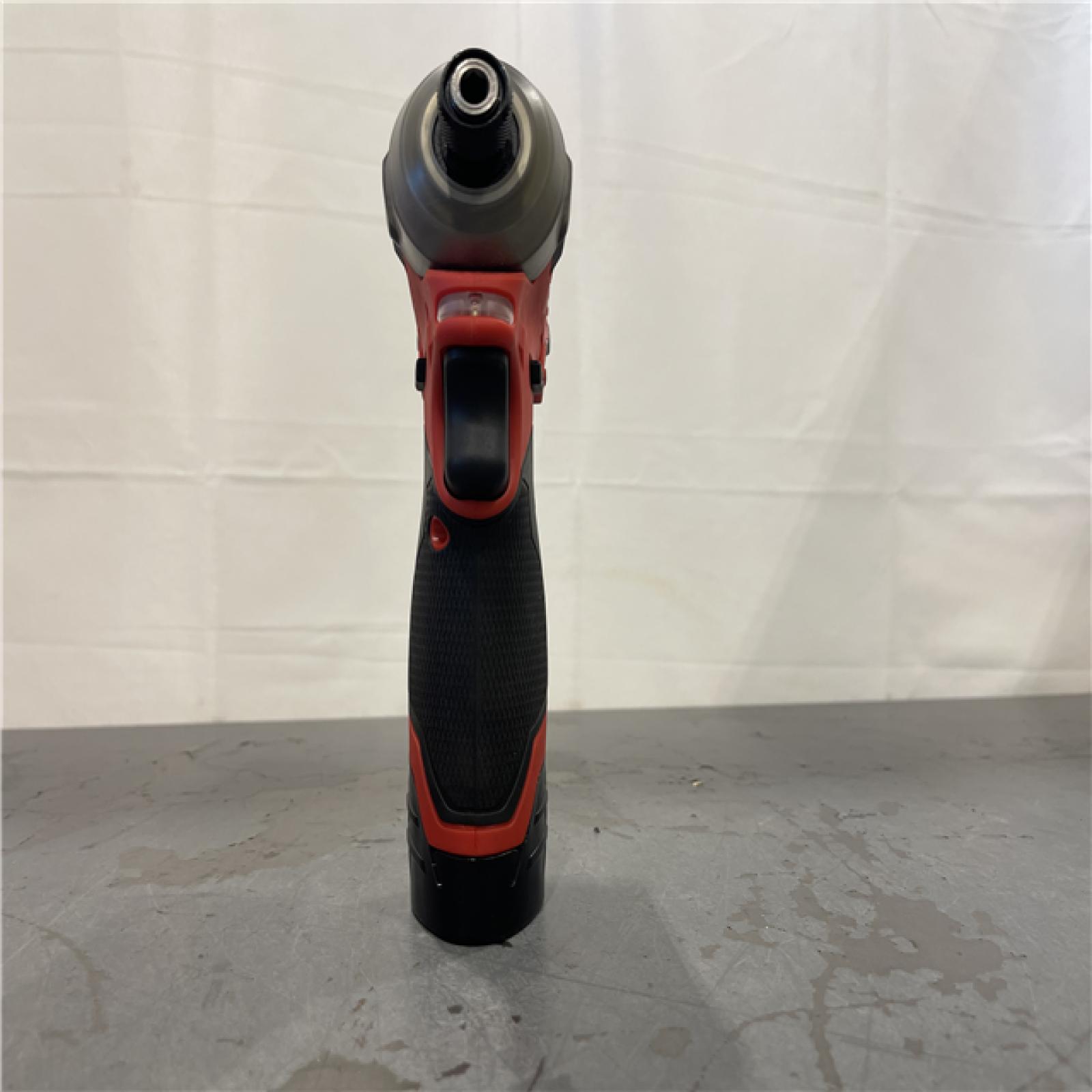 AS-IS - Milwaukee M12 FUEL SURGE 12V Lithium-Ion Brushless Cordless 1/4 in. Hex Impact Driver Compact Kit