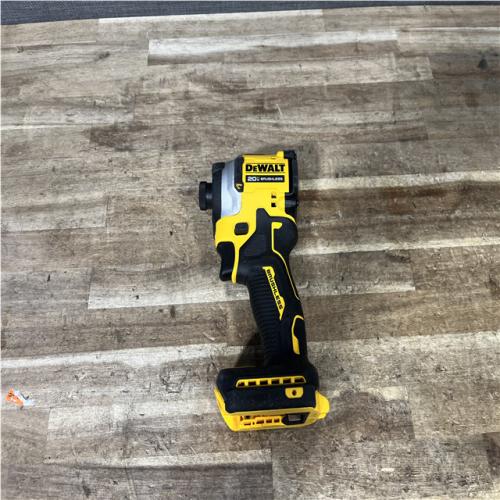 Houston Location AS-IS DEWALT ATOMIC 20V MAX Cordless Brushless Compact 1/4 in. Impact Driver (Tool Only)