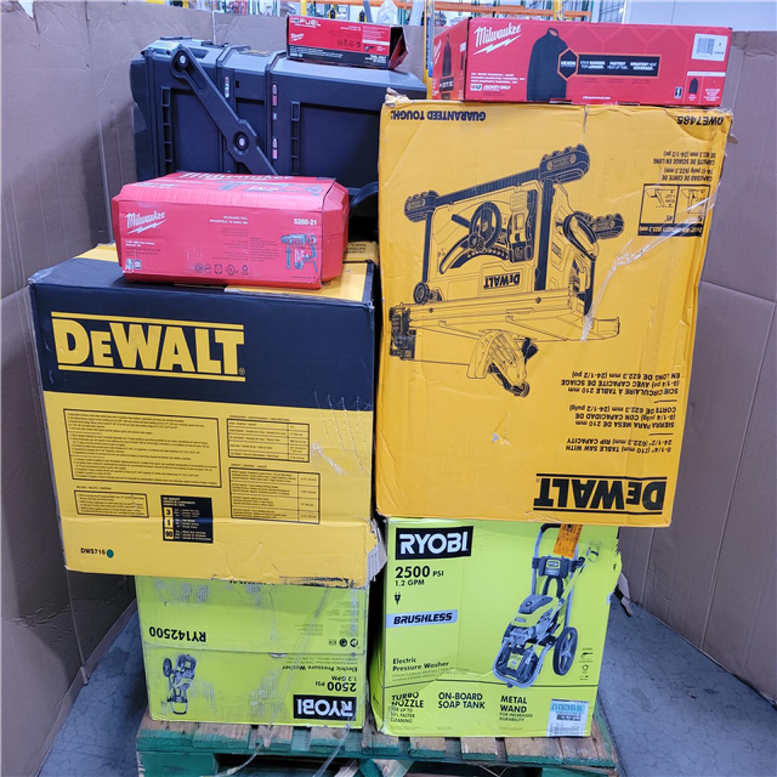 CALIFORNIA AS-IS TOOL PALLET