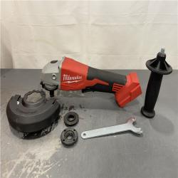 AS-IS  - Milwaukee M18 18V Lithium-Ion Brushless Cordless 4-1/2 in./5 in. Grinder w/Paddle Switch