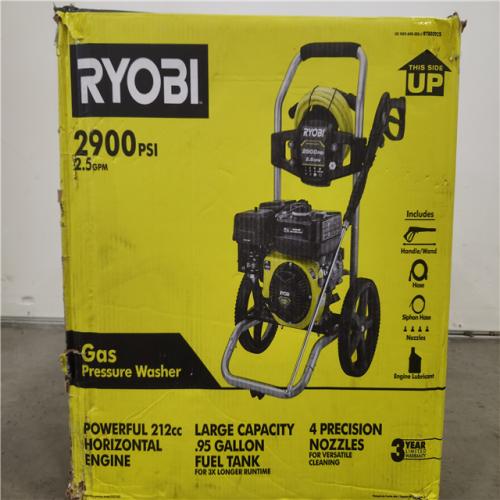 Phoenix Location NEW RYOBI 2900 PSI 2.5 GPM Cold Water Gas Pressure Washer with 212cc Engine(No Handle or Accessories)