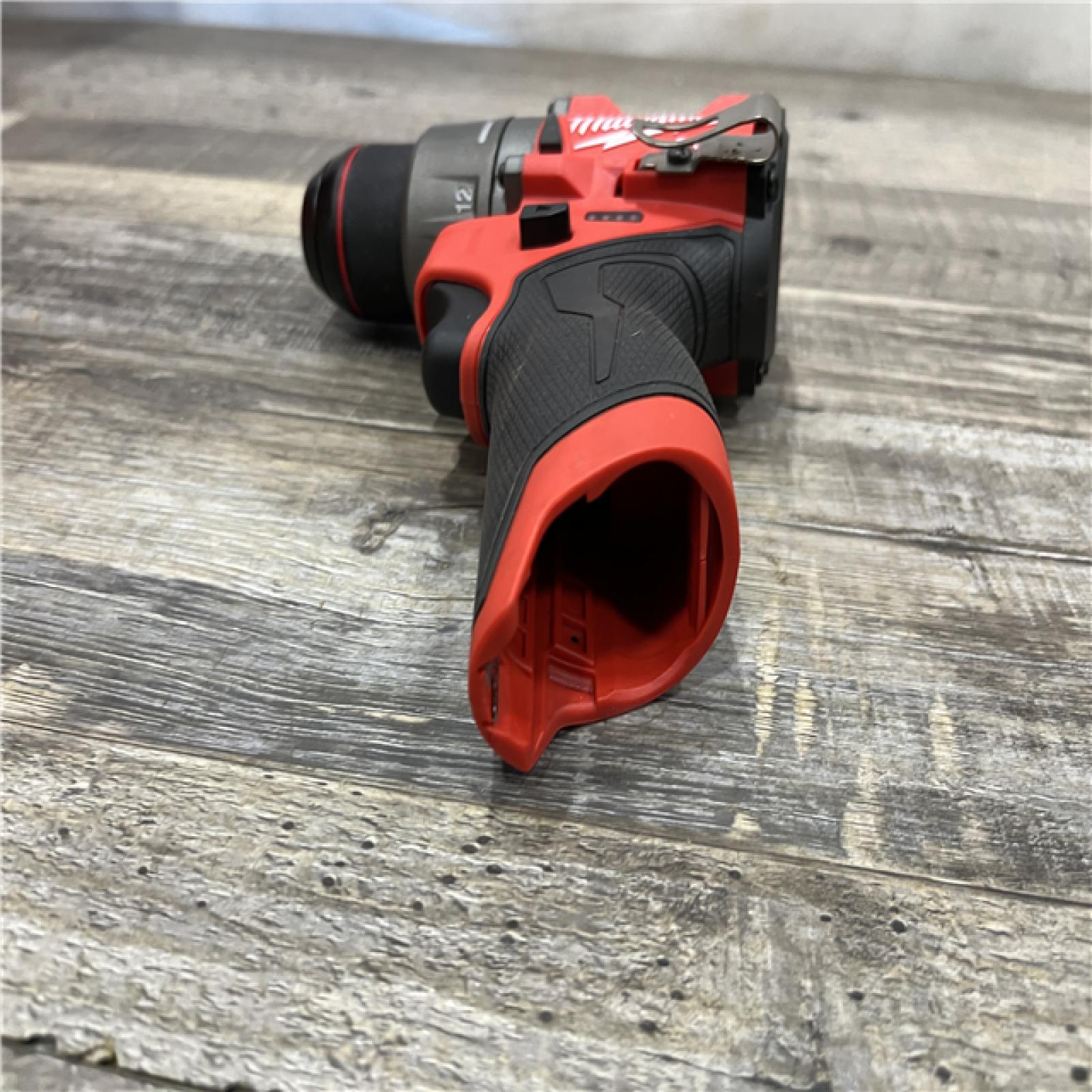 AS-IS Milwaukee FUEL 12V Lithium-Ion Brushless Cordless 1/2 in. Drill Driver (Tool-Only)
