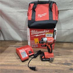 AS-IS Milwaukee M18 Compact Brushless 1/4  Hex Impact Driver Kit