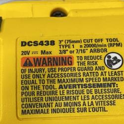 AS-IS DEWALT 20V XR Cordless 3 in. Cut-Off Tool (Tool Only)