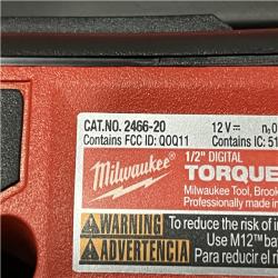 NEW - Milwaukee FUEL One-Key 12-Volt Lithium-Ion Brushless Cordless 1/2 in. Digital Torque Wrench (Tool-Only)