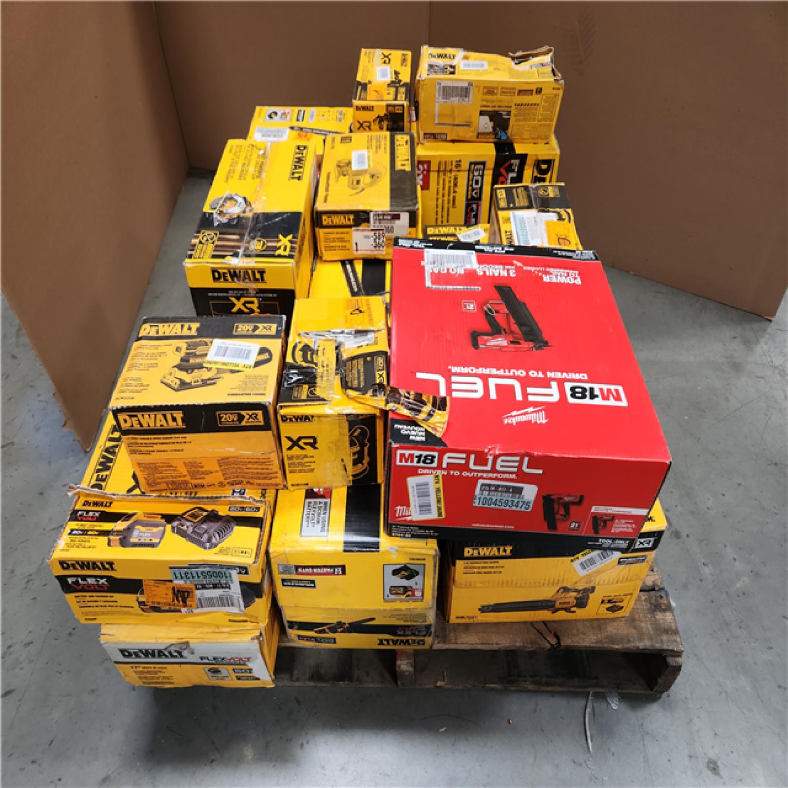 CALIFORNIA AS -IS  TOOL PALLET