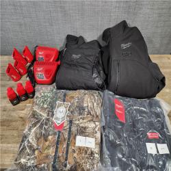 HOUSTON LOCATION - AS-IS MILWAUKEE 4 HEATED CLOTHING COMBO KIT