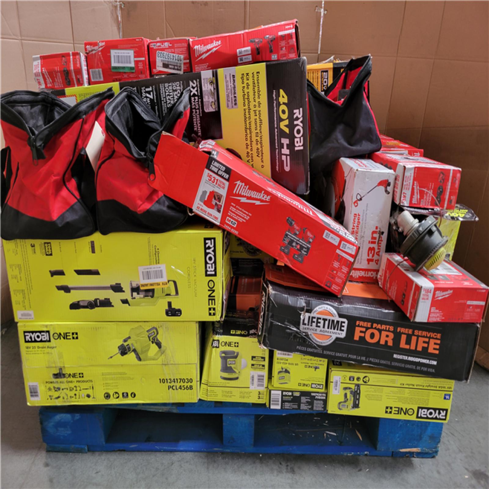 CALIFORNIA AS-IS TOOL PALLET