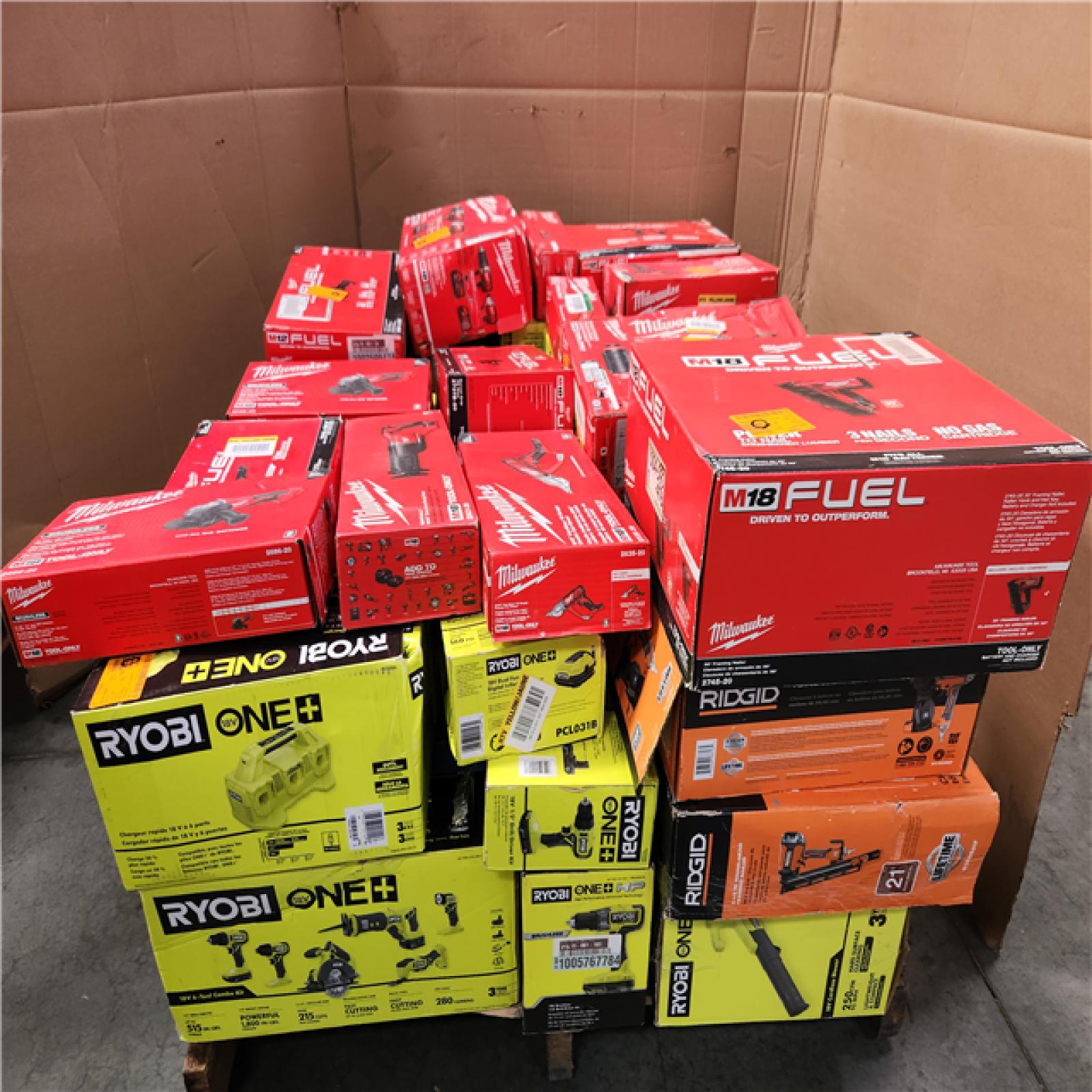 CALIFORNIA AS-IS TOOL PALLET