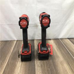 AS-IS Milwaukee  FUEL 18V Lithium-Ion Brushless Cordless Hammer Drill and Impact Driver Combo Kit