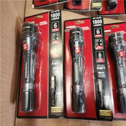 Phoenix NEW Husky 1800 Lumens Dual Power LED Rechargeable Tactical Focusing Flashlight Pallet of 30 (RV: $899)