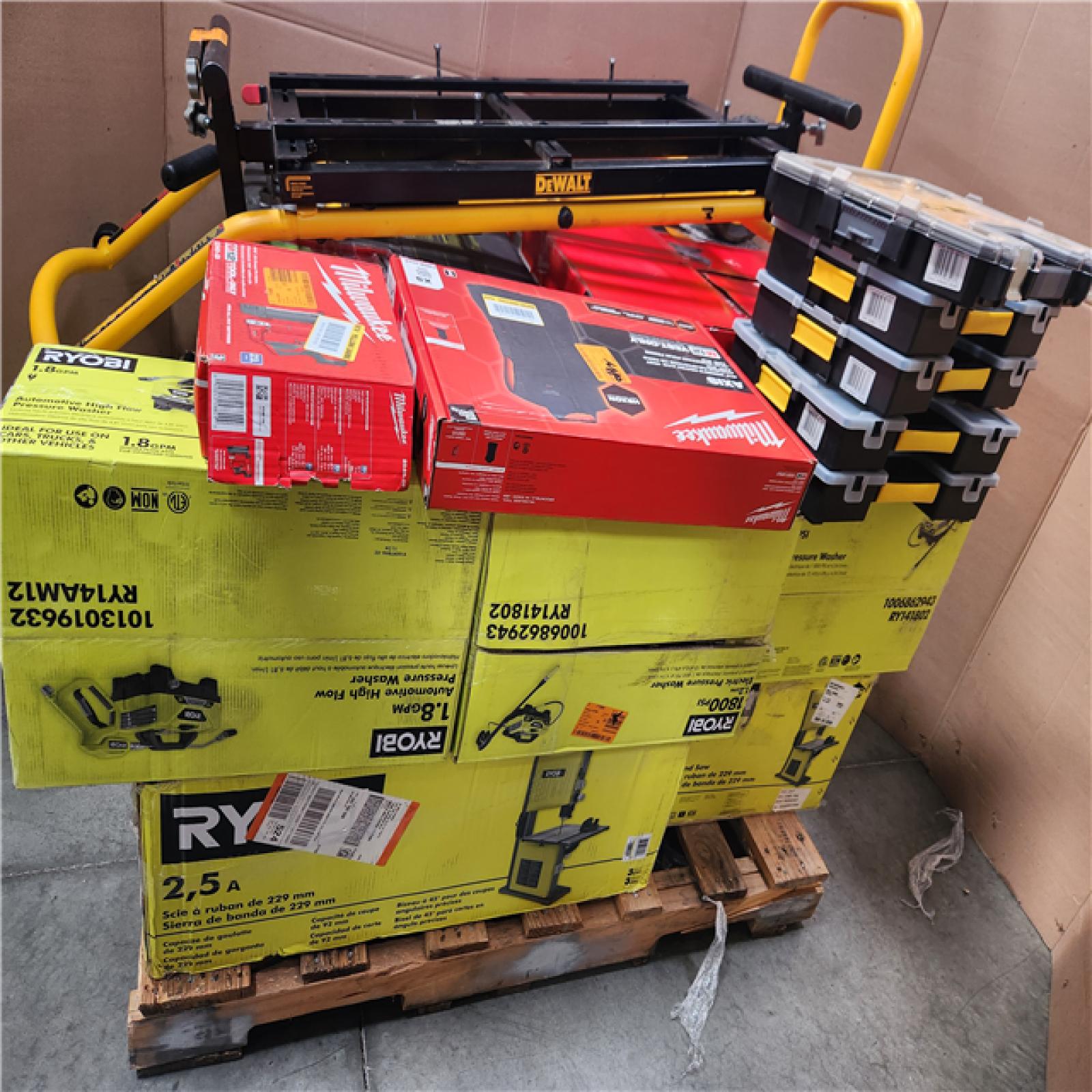 CALIFORNIA AS-IS TOOL PALLET