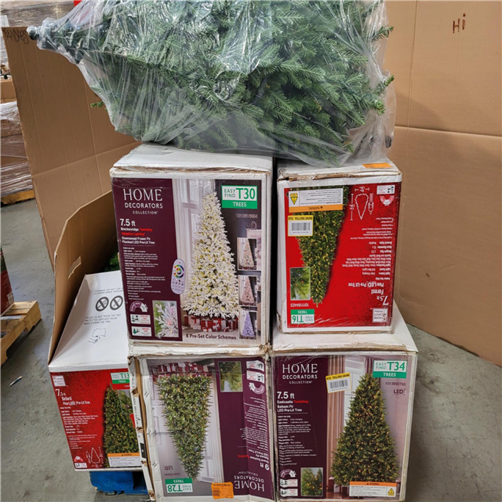 California AS-IS Holiday Pallet