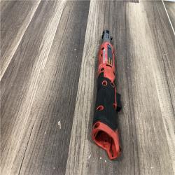 AS-IS  Milwaukee FUEL 12-Volt Lithium-Ion Brushless Cordless High Speed 3/8 in. Ratchet (Tool-Only)