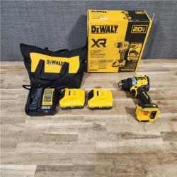 HOUSTON LOCATION - AS - IS DEWALT 20V XR Lithium-Ion Cordless Brushless 1/2 in. Drill/Driver Kit