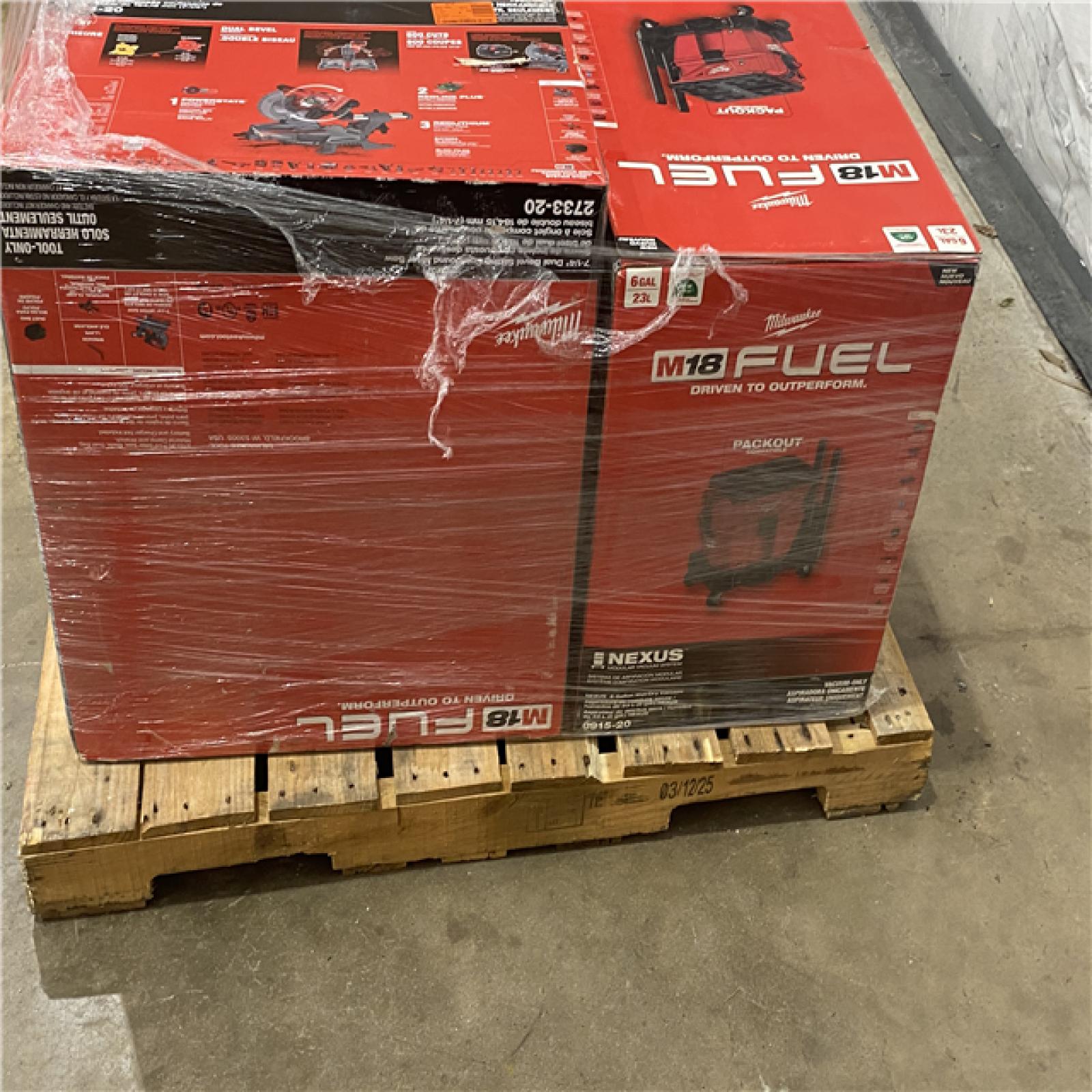 Houston Location - AS-IS Tool Pallet