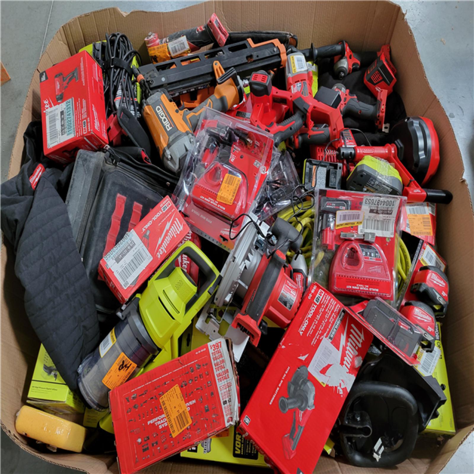 CALIFORNIA AS-IS TOOL PALLET