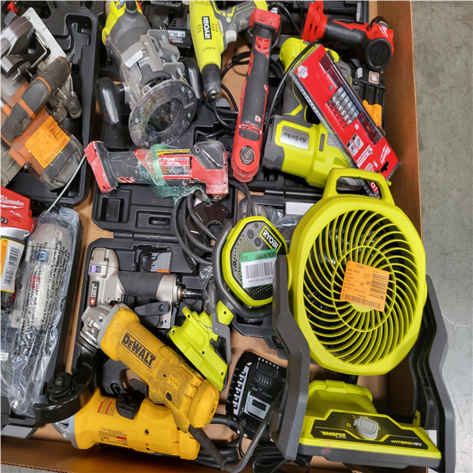 CALIFORNIA AS-IS TOOL PALLET