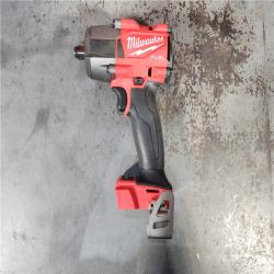 HOUSTON LOCATION - AS-IS Milwaukee M18 18V Fuel 1/2  Mid-Torque Impact Wrench Cordless Lithium-Ion Brushless with Friction Ring 2962-20 (TOOL ONLY)