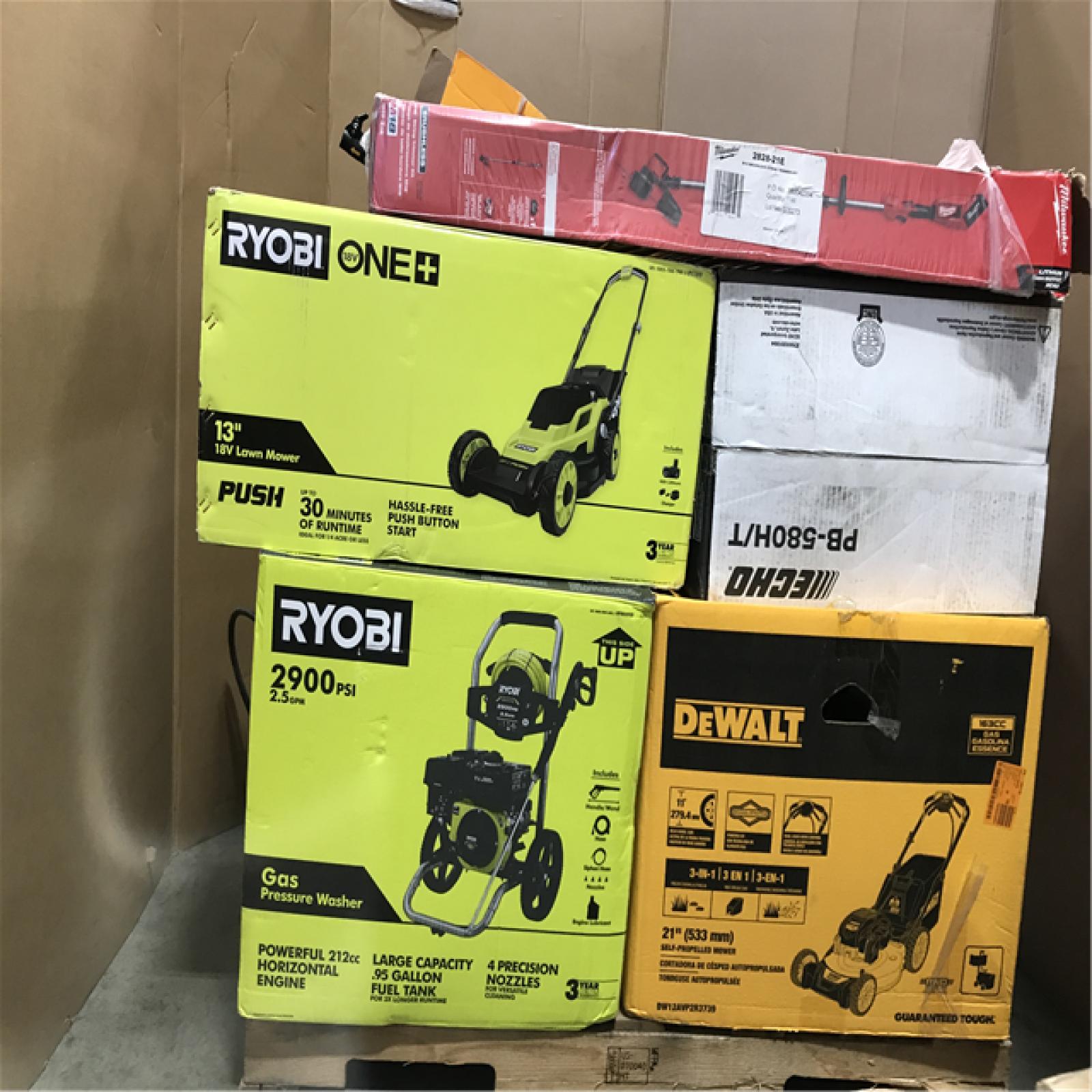 CALIFORNIA AS-IS OUTDOOR POWER EQUIPMENT