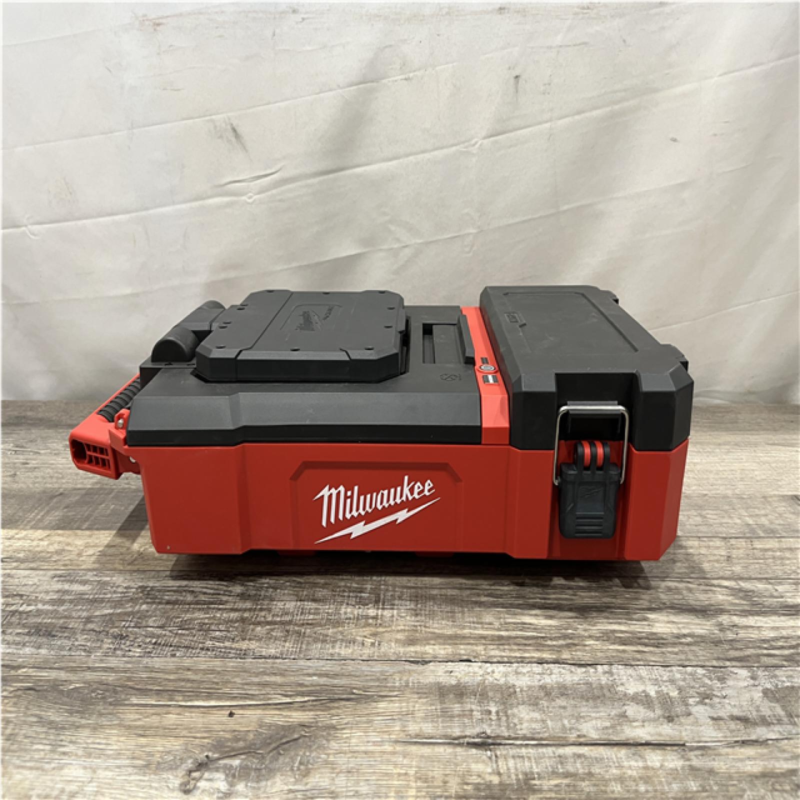 AS-IS Milwaukee 12-Volt Lithium-Ion Cordless PACKOUT Flood Light w/USB Charging