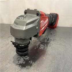 AS-IS - Milwaukee M18 FUEL ONE-KEY 18V Lithium-Ion Brushless Cordless 4-1/2 in./6 in. Variable Speed Braking Grinder