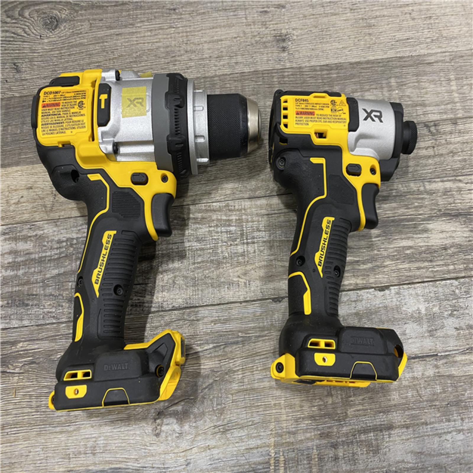 AS-IS DEWALT 20V MAX Lithium-Ion Cordless 2-Tool Combo Kit