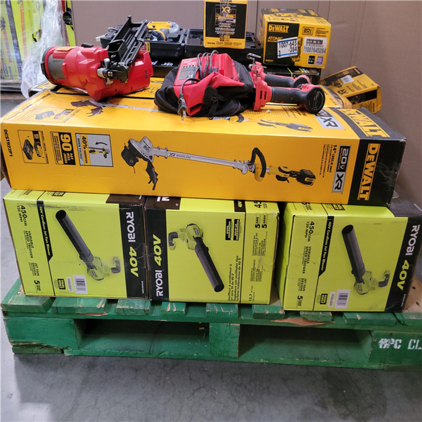 CALIFORNIA AS-IS TOOL PALLET