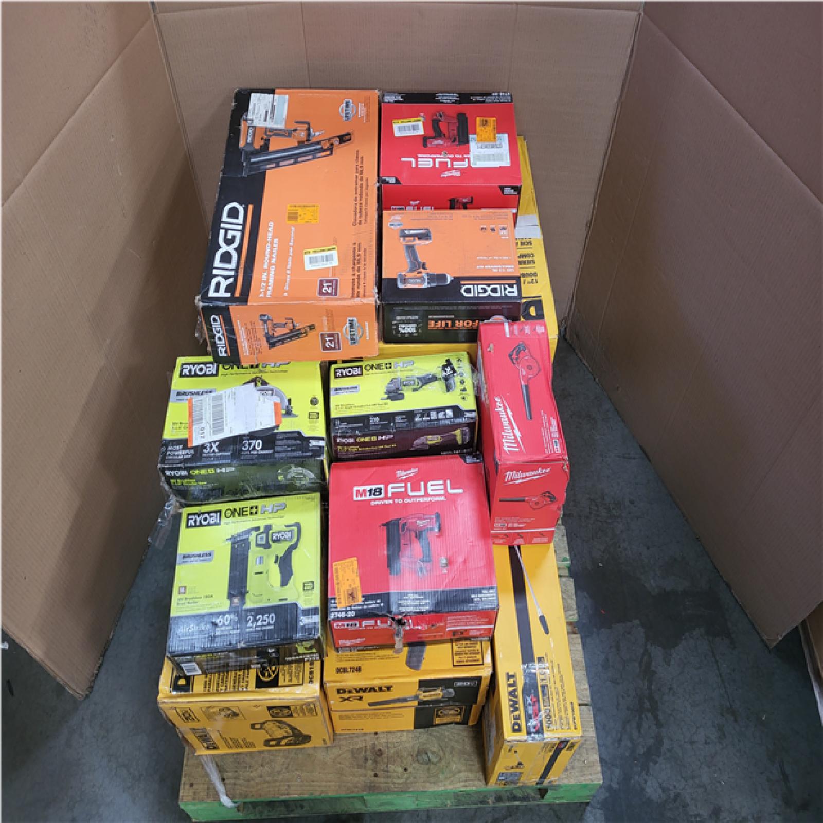 CALIFORNIA AS-IS TOOL PALLET