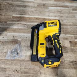 Houston Location AS-IS DEWALT ATOMIC 20V MAX Lithium Ion Cordless 23 Gauge Pin Nailer (Tool Only)