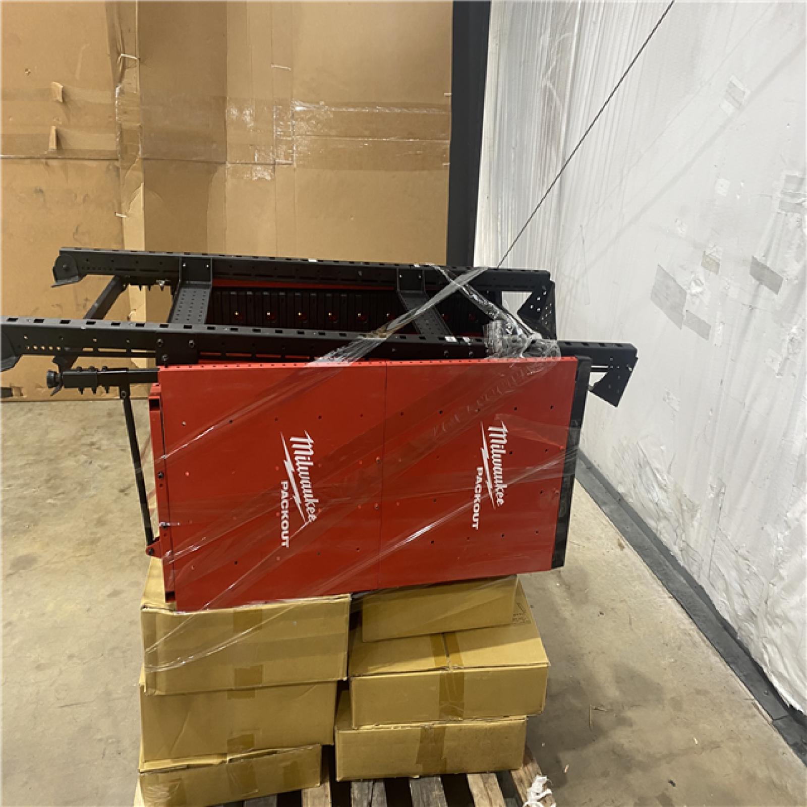 Houston Location - AS-IS Tool Pallet MILWAUKEE PACKOUT TOOL BOX