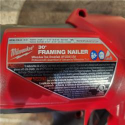 HOUSTON LOCATION - AS-IS Milwaukee FUEL 3-1/2 in. 18-Volt 30-Degree Lithium-Ion Brushless Cordless Framing Nailer (Tool-Only)