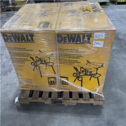 Atlanta Location As-Is New carton damaged Dewalt Table Saws (two units)  bl1051-13