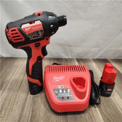 AS-IS- Milwaukee  - M12 12V Cordless Screwdriver Kit