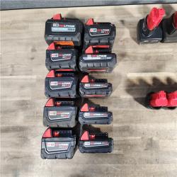 HOUSTON LOCATION - AS-IS MILWAUKEE BATTERY PACK QTY - 20
