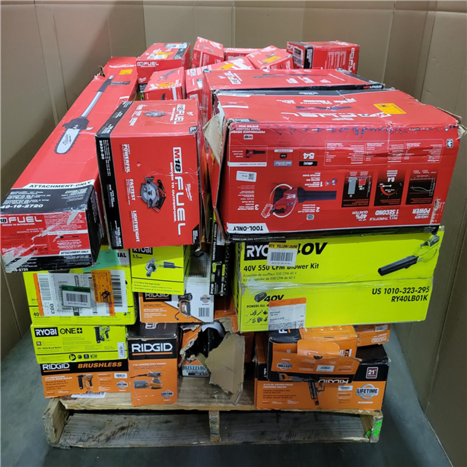 California AS-IS Tool Pallet