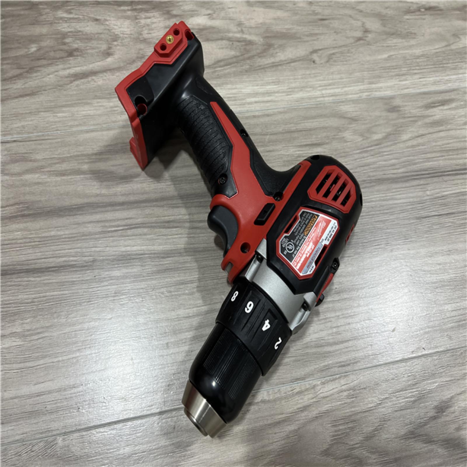 AS-IS Milwaukee 18V Lithium-Ion Cordless 1/2 in. Drill Driver Kit