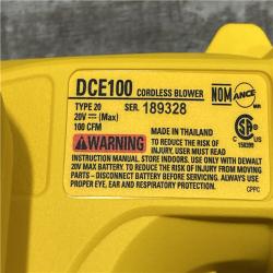 AS-IS DEWALT Cordless Compact Jobsite Blower(Tool Only)