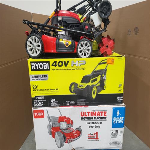 CALIFORNIA AS-IS OUTDOOR POWER EQUIPMENT
