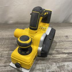 AS-IS DEWALT 20V MAX XR Cordless Brushless 3-1/4 in. Planer (Tool Only)