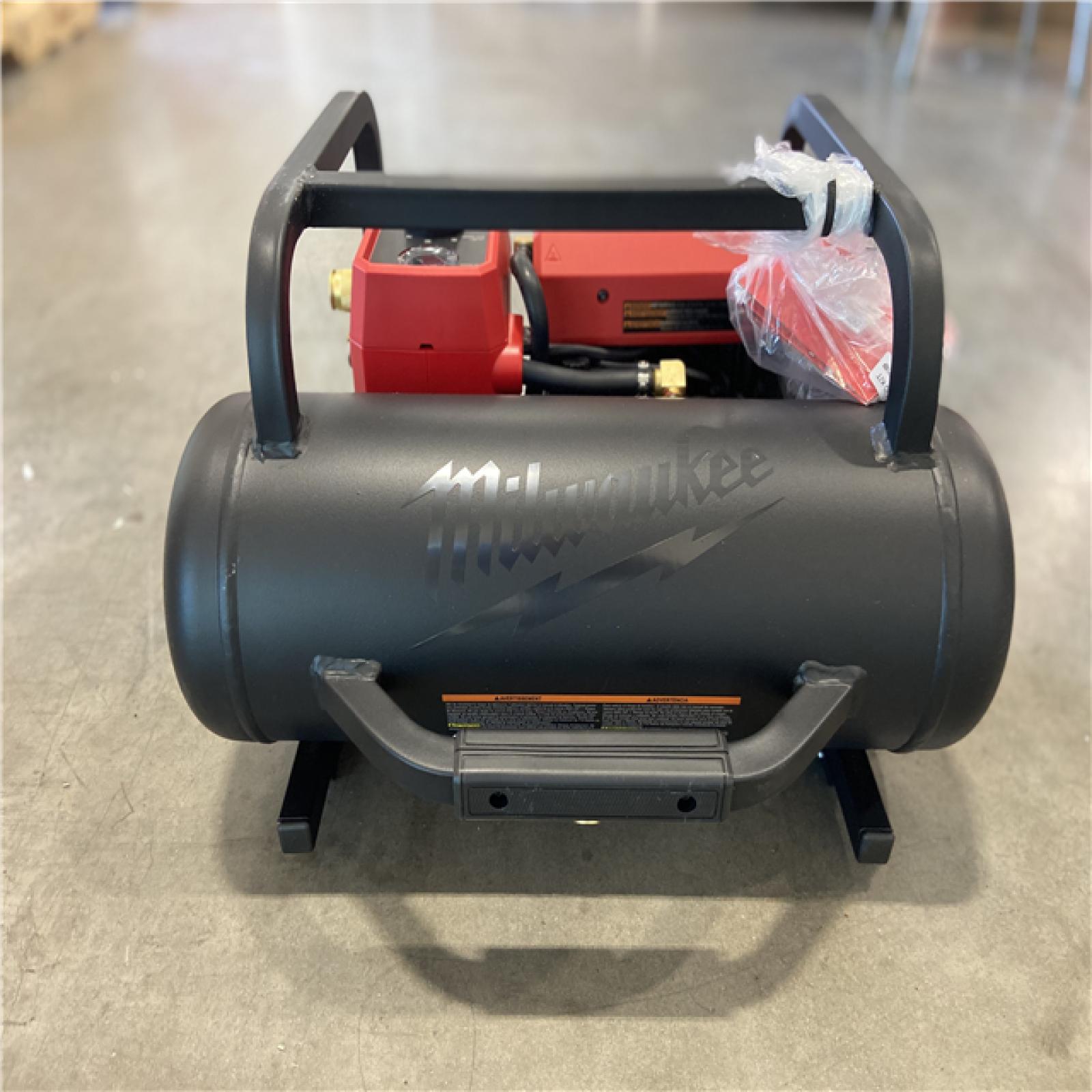 AS-IS- Milwaukee FUEL 18-Volt Lithium-Ion Brushless Cordless 2 Gal. Electric Compact Quiet Compressor (Tool-Only)