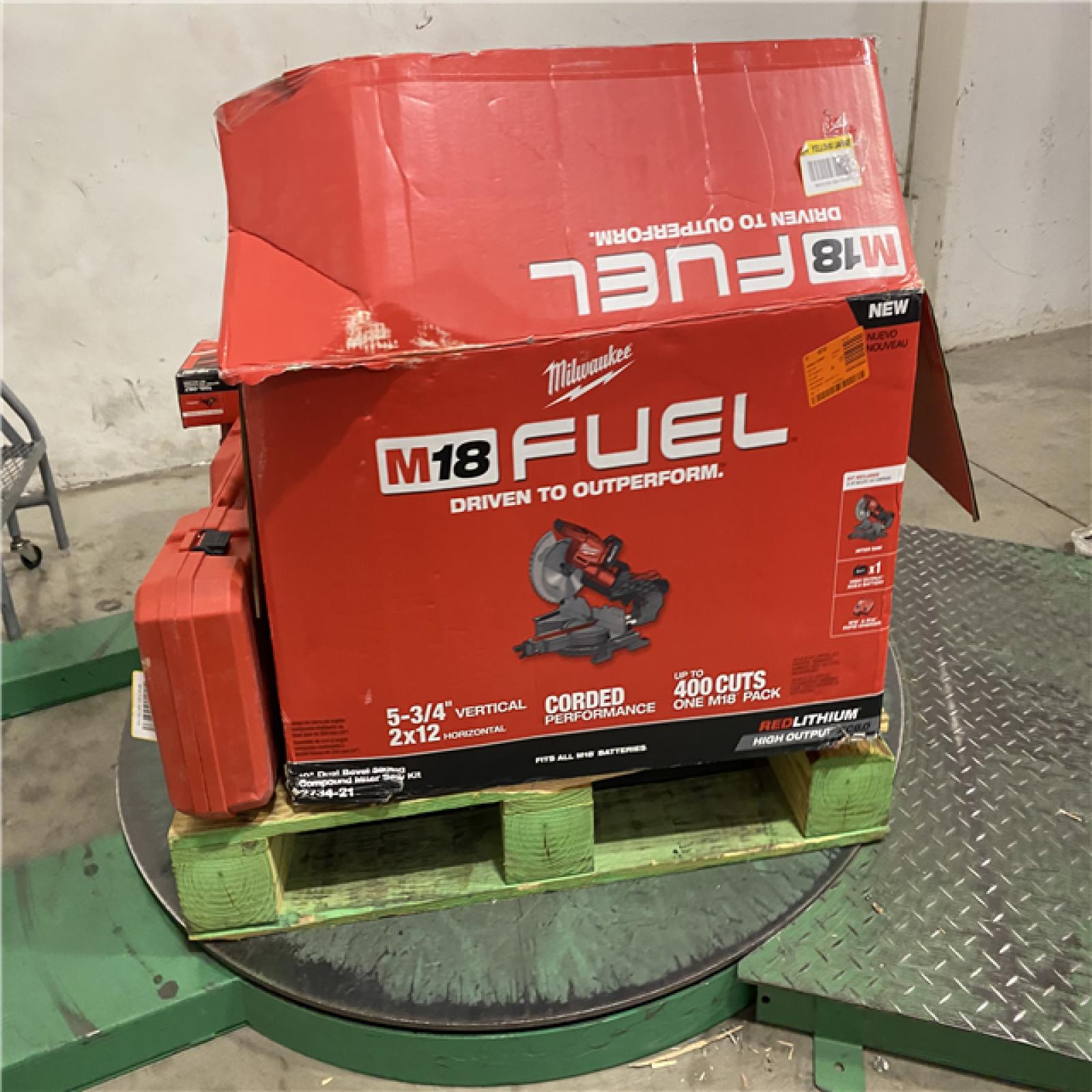 Dallas Location - As-Is MILWAUKEE Tool Pallet