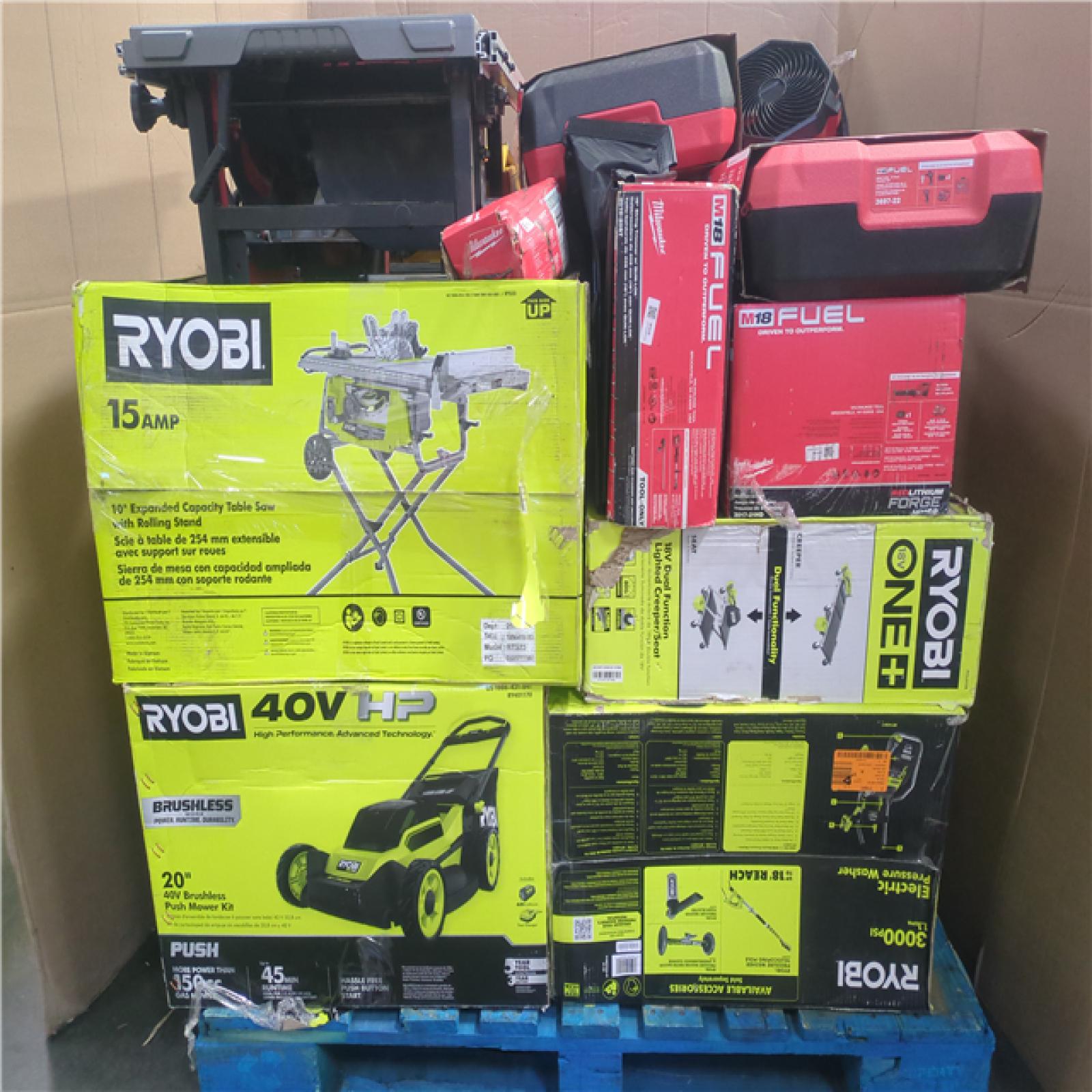 CALIFORNIA AS-IS TOOL PALLET