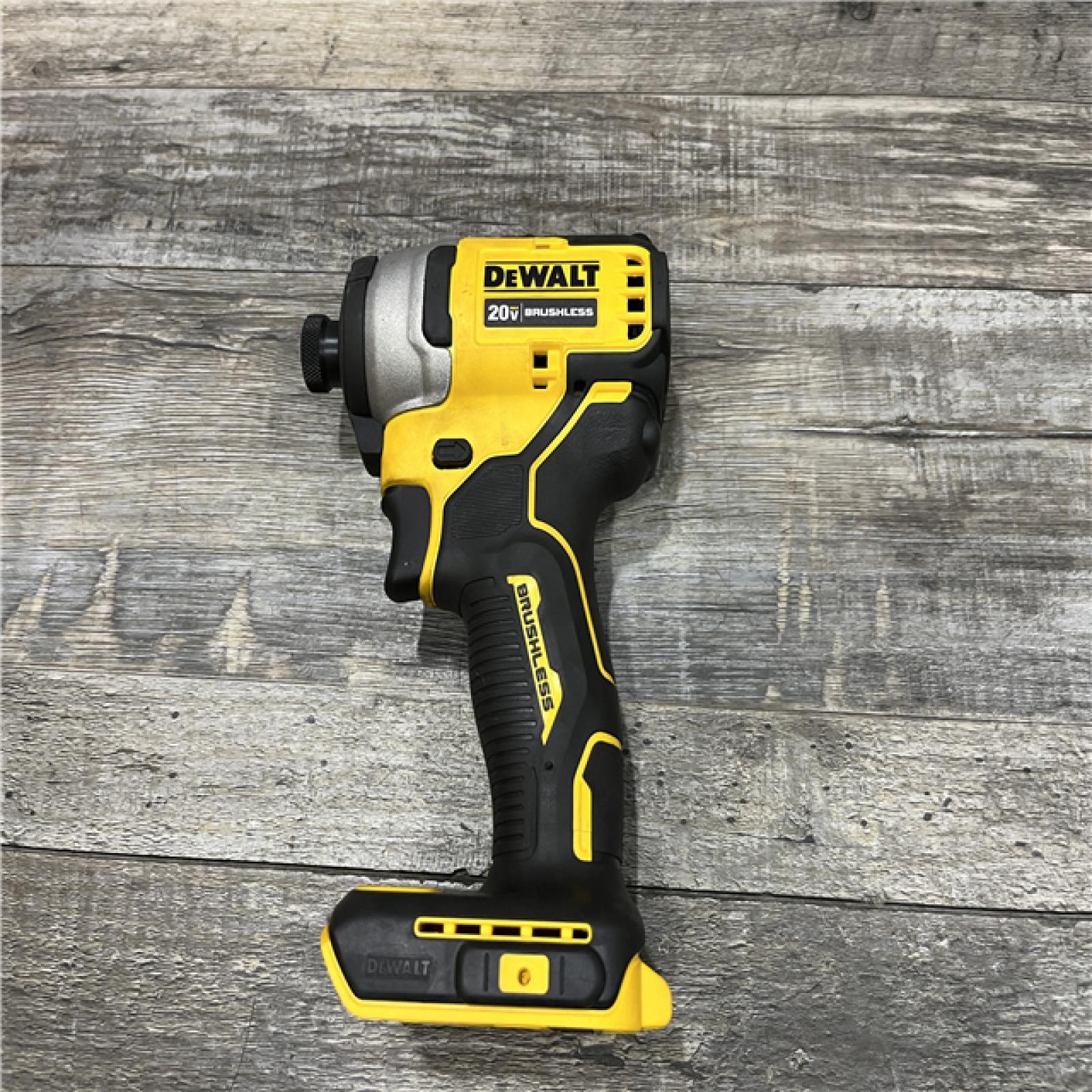 AS-IS DEWALT Atomic 20V Max Lithium-Ion Brushless Cordless Compact 1/4 in. Impact Driver Kit