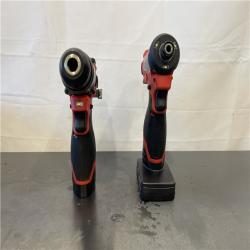 AS-IS- Milwaukee 12V Brushless Hammer Drill and Impact Driver Combo Kit